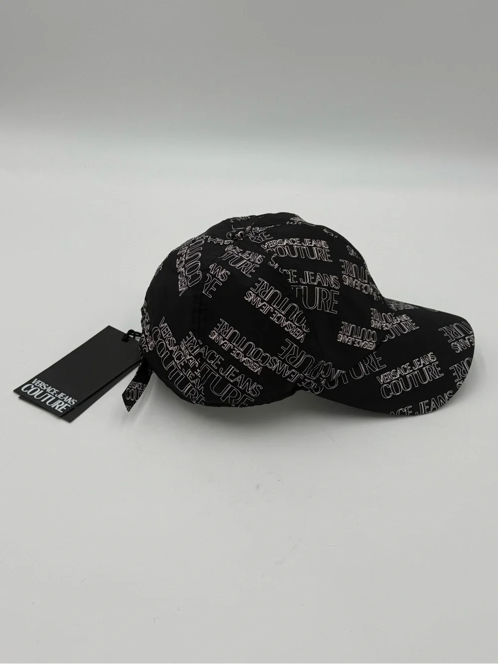 Versace Jeans Couture Black Logo Baseball Cap